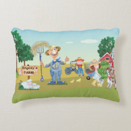 Cojín Decorativo Granja personalizada de MacDonald's