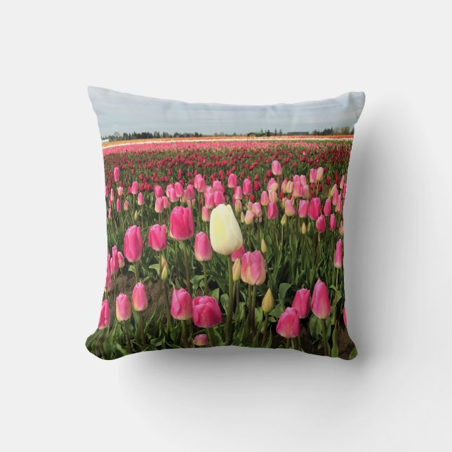 Cojín Decorativo Granja Tulip en Oregón (Anverso)