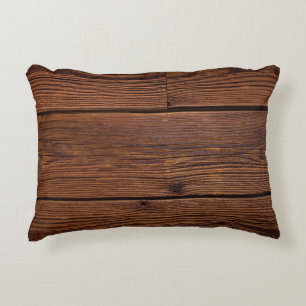 Cojín Decorativo Grano de madera de textura lavado