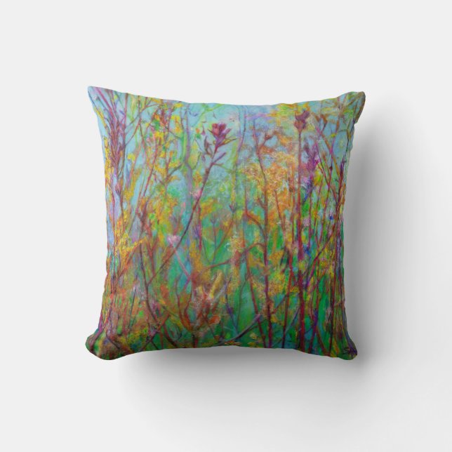 Cojín Decorativo Grasas de primavera (Anverso)