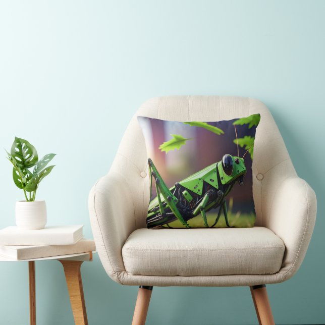 Cojín Decorativo Grasshopper mecánico (Silla)