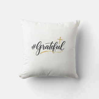 Cojín Decorativo #grateful Pillow
