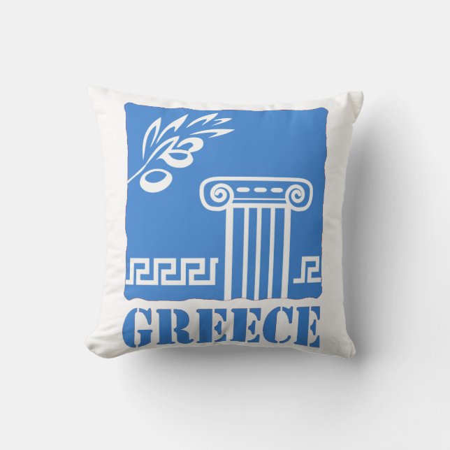 Cojín Decorativo Grecia (Anverso)