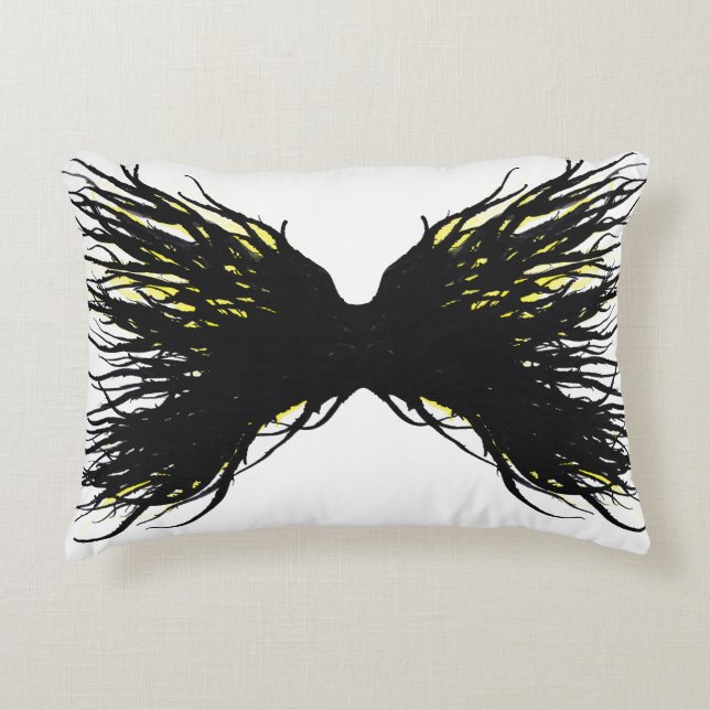 Cojín Decorativo Greed Abstract 7 Deadly Sins Alcohol Ink Art (Anverso)