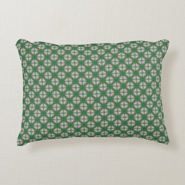 COJÍN DECORATIVO GREEN DESIGN THROW PILLOW (Anverso)