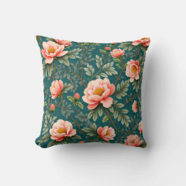 Cojín Decorativo Green field roses