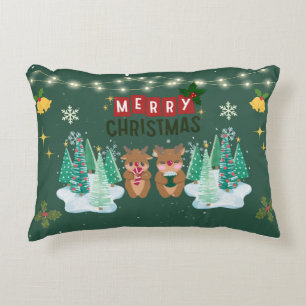 Cojín Decorativo Green Magic Christmas Pillow