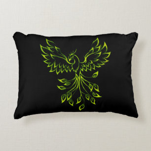 Cojín Decorativo Green Phoenix Rises