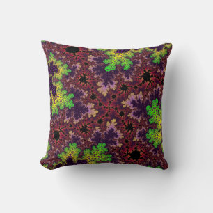 Cojín decorativo Green Purple Speckle