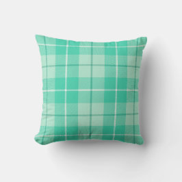 Cojín Decorativo Green Tartan Plaid