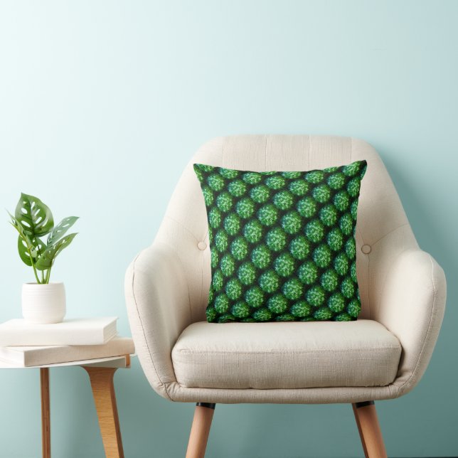 Cojín decorativo "Green Trellis" (Silla)