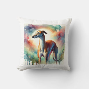 Cojín Decorativo Greyhound in the Light 040924AREF140 - Watercolor