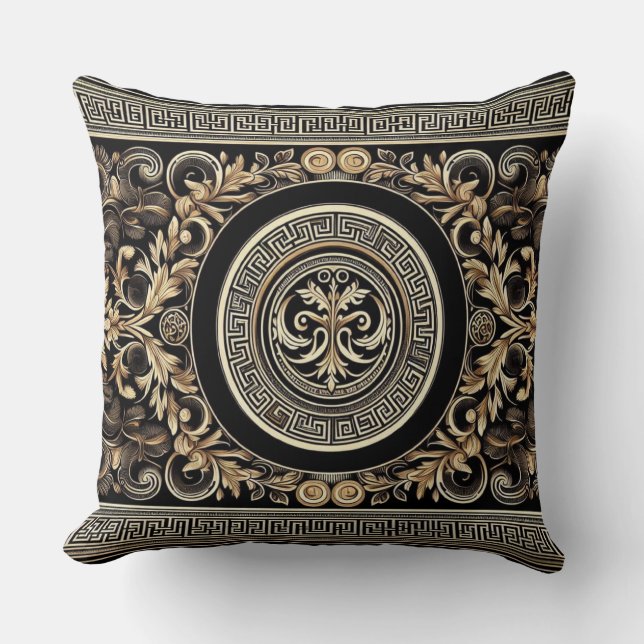 Cojín Decorativo Griego antiguo (Anverso)