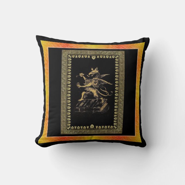 Cojín Decorativo Griffin Pillow (Anverso)