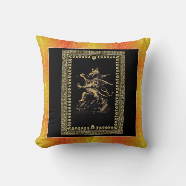 Cojín Decorativo Griffin Pillow (Anverso)