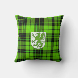 COJÍN DECORATIVO GRIFFIN-TARTAN GREEN