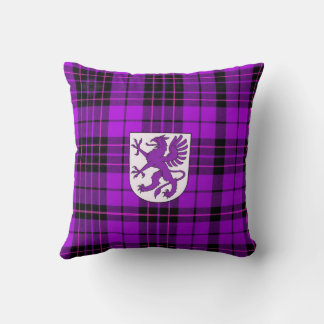 COJÍN DECORATIVO GRIFFIN-TARTAN PURPLE