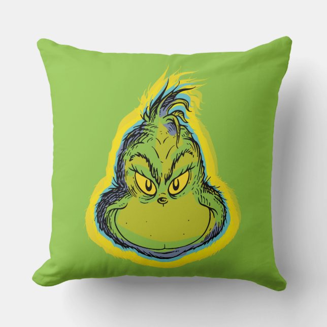 Cojín Decorativo Grinch | ¿En serio? ¿Una rebanada más de Pavlova?  (Anverso)
