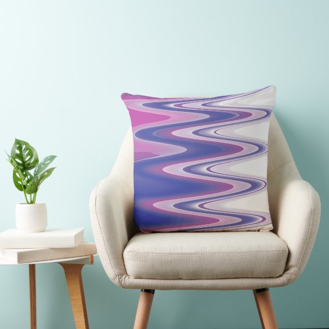 Cojín Decorativo Gris azul de Fuchsia (Silla)