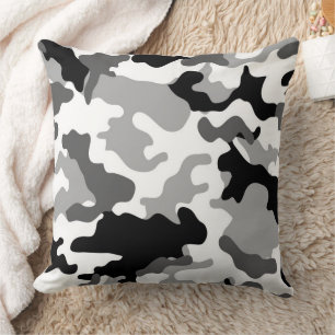 Cojín decorativo gris de Camo