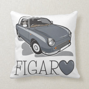 Cojín Decorativo Gris de Nissan Figaro Lapiz