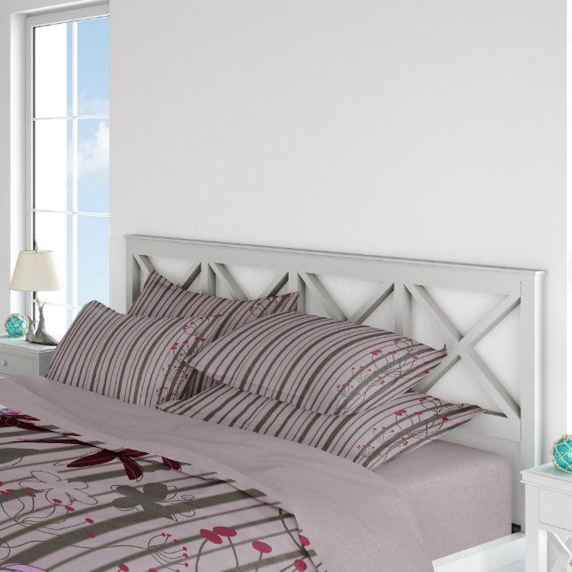 Cojín Decorativo gris floral de liner (Subido por el creador)