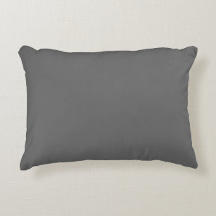 Cojín Decorativo Gris gris oscuro del color del Web del código del