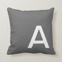 Gris oscuro monogramado