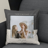 Gris y beige modernos | Foto familiar | Regalo res