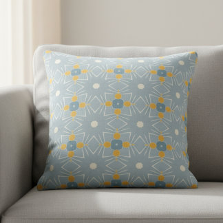 Cojín Decorativo Gris y blanco 