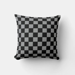 Cojín Decorativo Gris y negro controlados