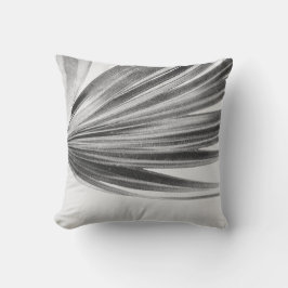 Cojín Decorativo Gris y paleta blanca | Resumen Minimalista moderno