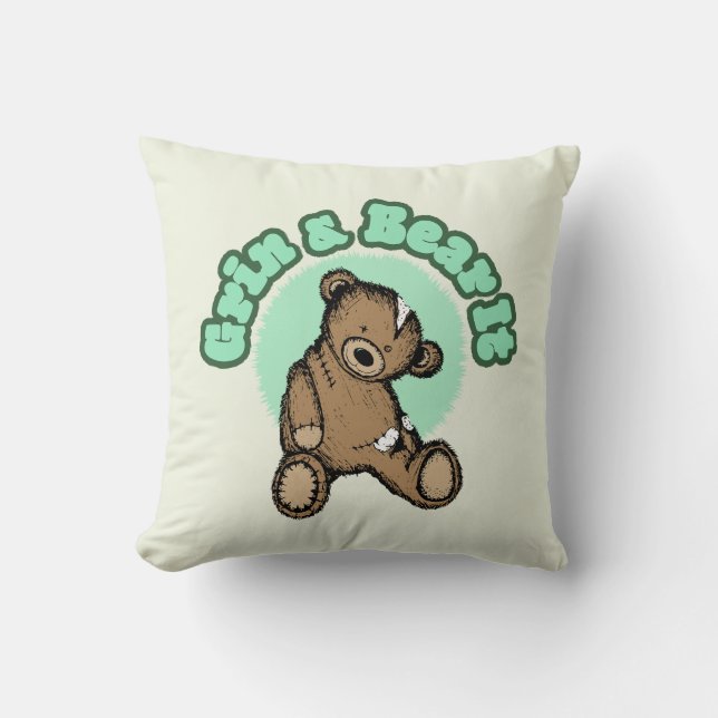 Cojín Decorativo Gritar y aguantar (Anverso)