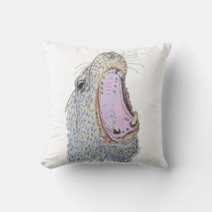 Cojín Decorativo Grito de Foca