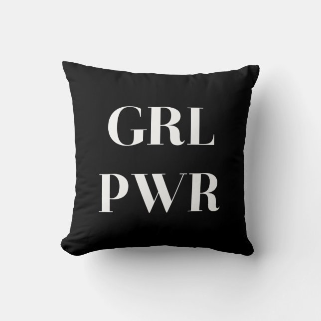COJÍN DECORATIVO GRL PWR (Anverso)