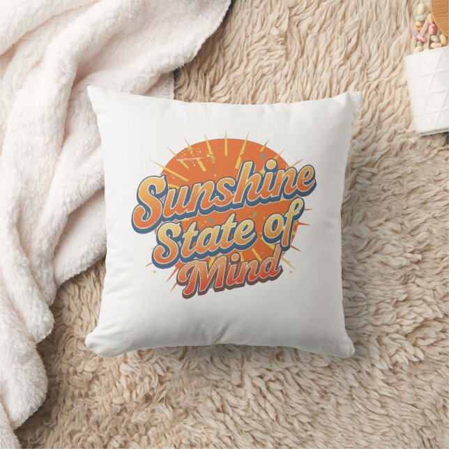 Cojín Decorativo Groovy 70s Style Summer Sunset (Manta)