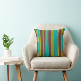 Cojín decorativo Groovy Retro Stripes