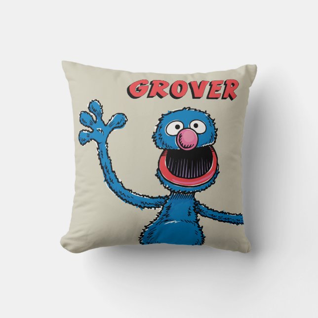 Cojín Decorativo Grover Vintage (Anverso)