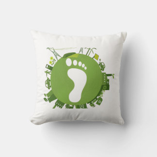Cojín Decorativo Grow Food Not Lawns Funny Gardening