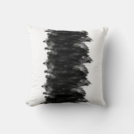 Cojín Decorativo Grunge blanco negro