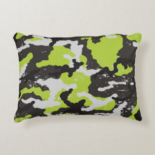 Cojín Decorativo Grunge Camouflage Vintage Background