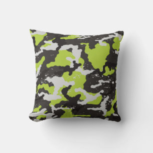 Cojín Decorativo Grunge Camouflage Vintage Background