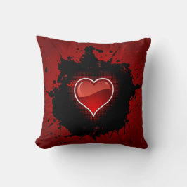 Cojín Decorativo Grunge Heart