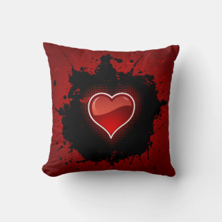 Cojín Decorativo Grunge Heart