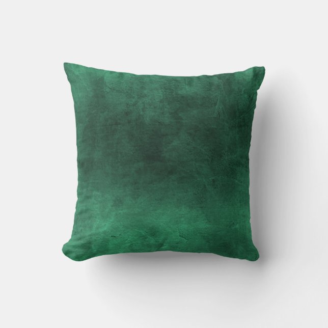 Cojín Decorativo Grunge oscuro - verde (Anverso)