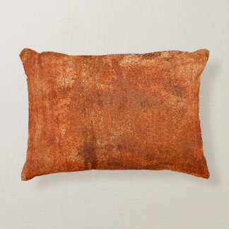 Cojín Decorativo Grunge textura metalizado oxidada. Corrosión oxida