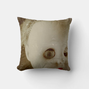 Cojín Decorativo Grungy Doll Face