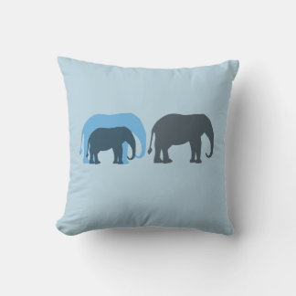 Cojín Decorativo Grupo de Elefantes Americanos MoJo Pillow