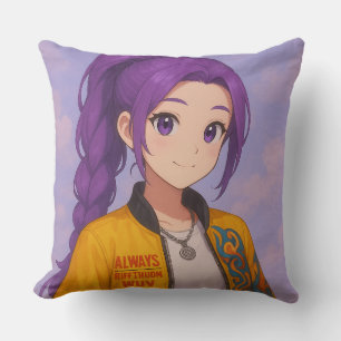 Cojín Decorativo Grupo Idol de K-Pop de Anime Pop de estilo Manga