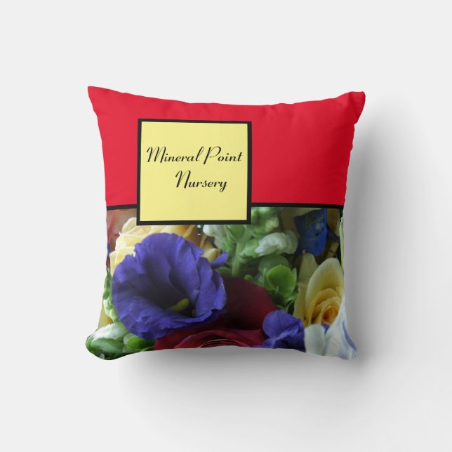 Cojín Decorativo Guardería Mineral Point (Anverso)